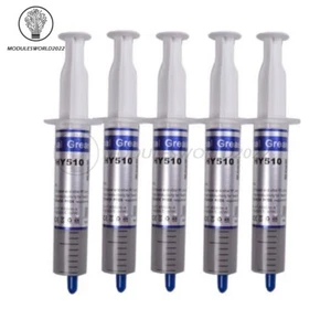 10PCS HY510 30g Grey Thermal Conductive Grease Paste For GPU CPU Chipset Cooling - Afbeelding 1 van 7