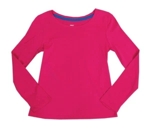Camiseta Top Epic Threads Fucsia Manga Larga Sólida Niñas Grandes Pequeña - Imagen 1 de 1