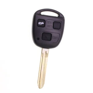 For Toyota Yaris Hiace Corolla Avensis 3 Buttons Remote Key Case Fob Toy47 - Bild 1 von 6