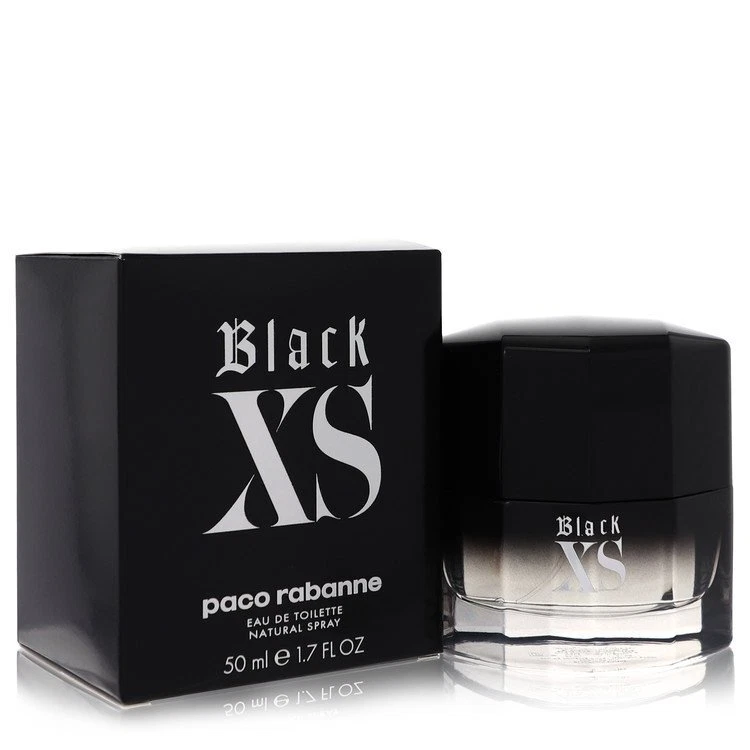 Black XS Cologne By Paco Rabanne Eau De Toilette Spray 1.7oz/50ml Para Hombres Foto 1 de 1
