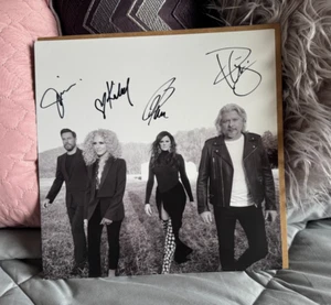 HANDSIGNIERTE VINYL ART KARTE - LITTLE BIG TOWN - Nagelneu Handsigniert - Bild 1 von 1