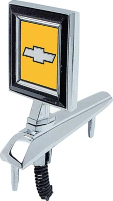 OER Hood Ornament Emblem With Hardware For 1981-1991 Chevy Truck Blazer Suburban - Image 1 of 4