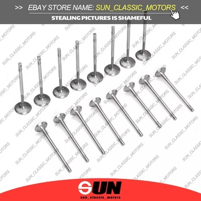 Válvulas de admissão e escape do motor para Mercedes-Benz C117 X156 W205 M270 M274 2.0T - Imagem 1 de 4