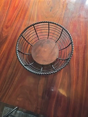 Travertine Round Fruit Bowl Natural, Decorative, Footed, Neutral, 10"x5" - Image 1 of 3