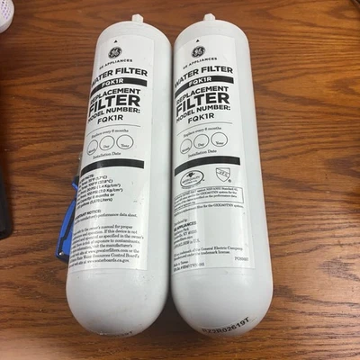 2-GE Under Sink Replacement Filter Model Number FQK1R for GXK140TNN GXULQR - Image 1 of 3