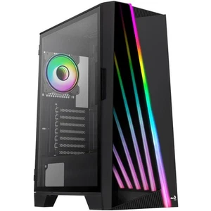 Aerocool Mirage v1 Midi-Tower - schwarz Window - Bild 1 von 3