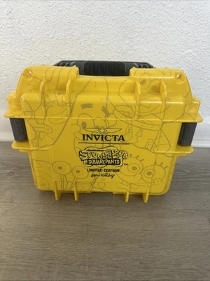 Invicta Limited Edition Spongebob 3 Slot Diver Case Yellow - Image 1 of 4