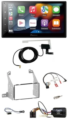 Pioneer Lenkrad USB Bluetooth DAB 2DIN Autoradio für Nissan Pathfinder R51 2010- - Bild 1 von 4