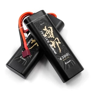Onisiki Raikiri Lipo 4300mAh Round Pack 7.4v 80c T Plug ONI7322 x 2pcs # ONI7360 - Picture 1 of 2