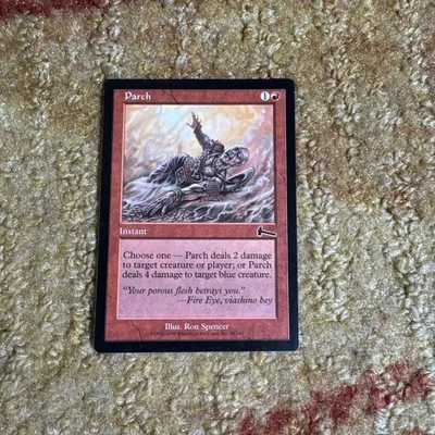 Parch Magic The Gathering MTG Urza's Legacy Near Mint - Image 1 of 2