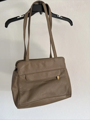 Bolsa de couro marrom Cabin Creek - Imagem 1 de 4