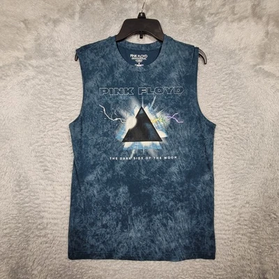 Pink Floyd Dark Side of the Moon Band Shirt Sleeveless Tank Top Mens Small - Image 1 of 4