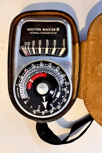 Weston Elec. Inst. Medidor de exposición universal Corp Weston Master III modelo 737 - Imagen 1 de 8