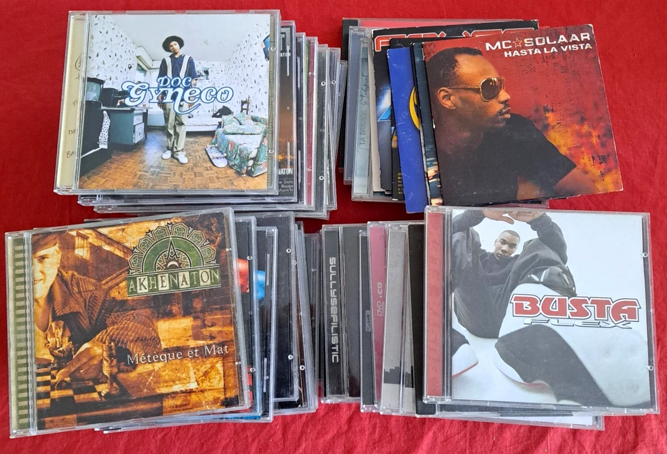 CD Rap Français [Lot 27 Albums + 10 Singles] Passi La Brigade IAM Driver *JRF - Photo 1/3