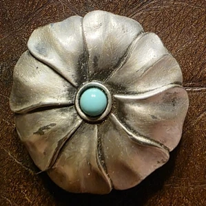 Vintage Jontue Perfume Solid Glace Pendant - Picture 1 of 3