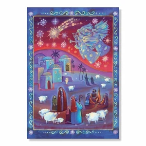 Shepherds Watch, Nativity Storybook Advent Calendar - Advent - Month To View - Picture 1 of 3