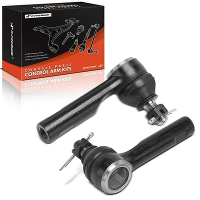 A-Premium 2Pcs Tie Rod End with Ball Joint Front Outer for Nissan Axxess Stanza - Image 1 of 4