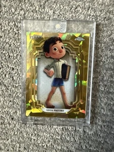 LUCA PAGURO #178 2024 TOPPS CHROME DISNEY SAPPHIRE GOLD REFRACTOR 19/50 - Picture 1 of 2