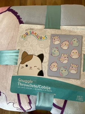 Original Squishmallows Snuggle Throw 50" X 70" Super Soft BRAND NEW - Image 1 of 4