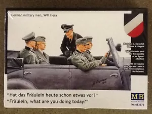 MASTER BOX 1/35 German Military Men, WW II era # 3570 FACTORY SEALED - Foto 1 di 2