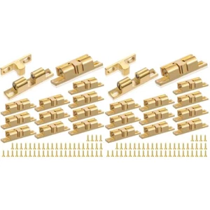 Set of 2 Doppelkugelschnäpper Gold Kugelschnapper Doppelte Kugelschnalle - Bild 1 von 12