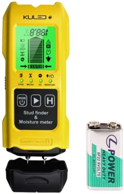 Stud Finder, moisture meter 7 In 1  Multi-Function Wall Stud Sensor Detector LCD - Image 1 of 4