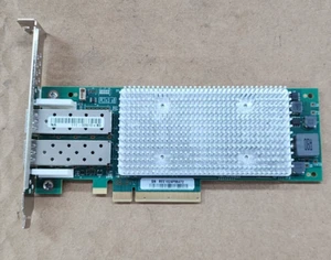 Tarjeta adaptadora de bus host QLogic QLE2672 doble puerto 16 GB FC PCIe - Imagen 1 de 3