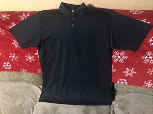 Under Armour Poloshirt Herren Large schwarz lose Heatgear Performance leicht - Bild 1 von 5