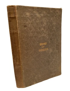 A History Of Scotland by Rev W B Flower 1854 - Scarce - Foto 1 di 8