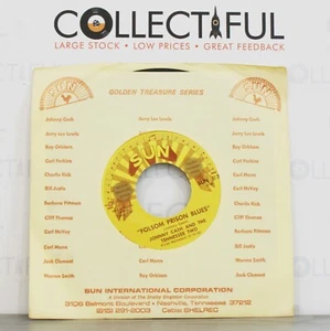 JOHNNY CASH - SO DOGGONE LONESOME - SUN #3 - TREASURE *EX* 7" SINGLE 🔥 - Bild 1 von 2