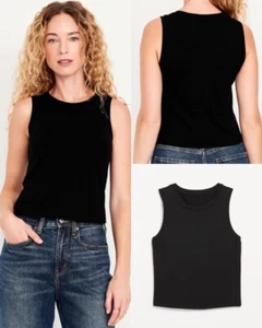 Old Navy Damen Bestee Tank Top Black Jack Gr. XXL Tall - Bild 1 von 6