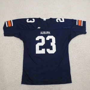 Auburn Tigers Jersey Mens Extra Large Blue Russell Ronnie Brown Football Gameday - Picture 1 of 7