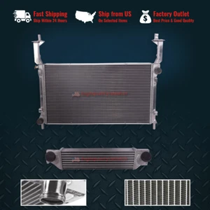 All Aluminum Radiator&Intercooler For 2016-2021 Ford Mustang 2.3L - Picture 1 of 11