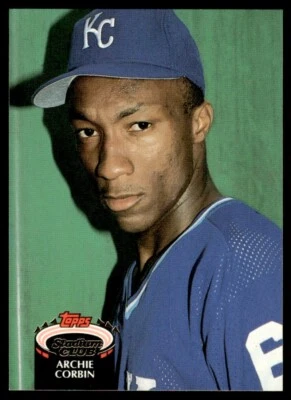 1992 Stadium Club #473 Archie Corbin Rookie Kansas City Royals - Image 1 of 2