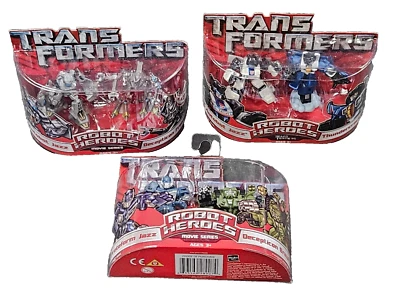 Transformers Robot Heroes Lot of 3 - Image 1 of 3