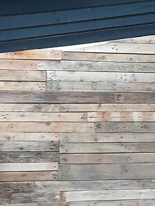 Wooden Pallet Wood Lattes Planks 80cm x 6 Sanded Pallet Wall 