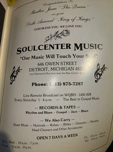 WQBH and The Queen The Kings of Kings 1989  Detroit Palm Sunday - Bild 1 von 2