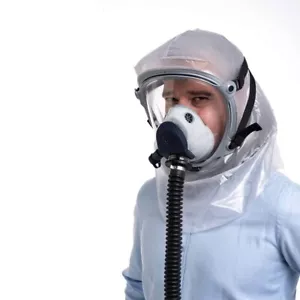 ✅ Saphir Vollgesichts Gasmaske Atemschutzmaske + 25L Gebläse | Arbeitsschutz - Bild 1 von 19