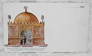136f. 1904 LOUISIANA AUSSTELLUNG, WERBUNG FÜR DIE NY KONSOLIDIERTE KARTE CO. - Bild 1 von 2