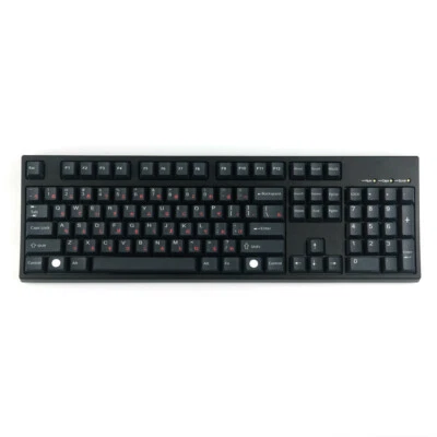 5 Sides Dye-sub Cherry Profile  Black Samurai PBT Keycap Set For Meck Keyboard - Image 1 of 4