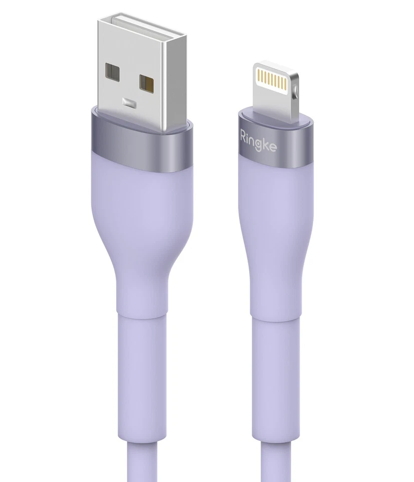 Ringke [Fast Charging Pastel Cable] USB-A to Apple Cable Charger Data Transfer - Image 1 of 1