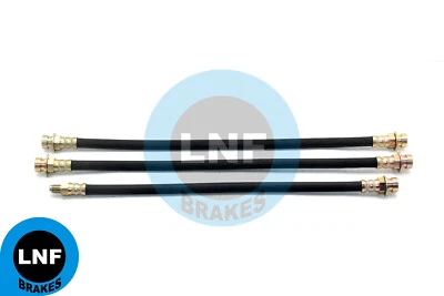 Manguera de freno de disco AMC Javelin SST AMX Hornet X3 delantera trasera 69 70 71 1969 1970 1971 Foto 1 de 4