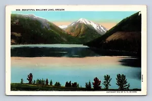 Wallowa Lake Oregon Postkarte 906 unbespielt - Bild 1 von 2