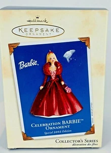 2002 Special Edition, Celebration Barbie Ornament, insp. von Holiday Barbie Puppe - Bild 1 von 8