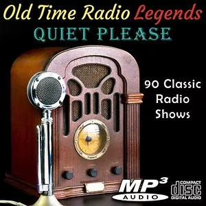 Old Time Radio Legends Quiet Please 90 Shows On CD - Picture 1 of 1