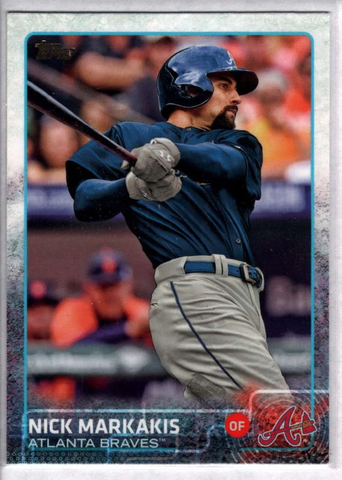 Nick Markakis 2015 Topps #557 MLB Braves ID:112612 - Image 1 of 1