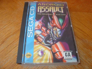 Android Assault: The Revenge of Bari-Arm (Sega CD, 1994) Authentic Complete - Picture 1 of 3