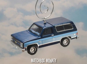 Clásico 1986 Chevy Blazer K5 Adorno de Navidad Bronco K / 5 Jimmy Squarebody - Imagen 1 de 12