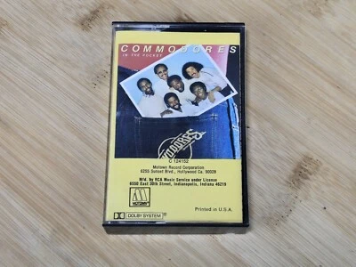 The Commodores In The Pocket Cassette Tape 1981 Motown Records - Image 1 of 4