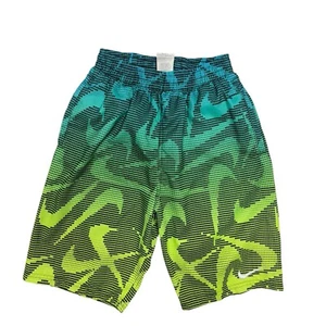 Nike Boys board shorts lined with pockets neon color size L (12-13 years) - Picture 1 of 7